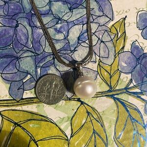 Pearl Necklace with matching Earrings from Macys Fine Jewelry Collection